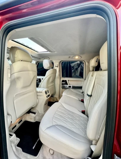 Mercedes Benz AMG G63 2022 RED RENTAL IN DUBAI - undefined